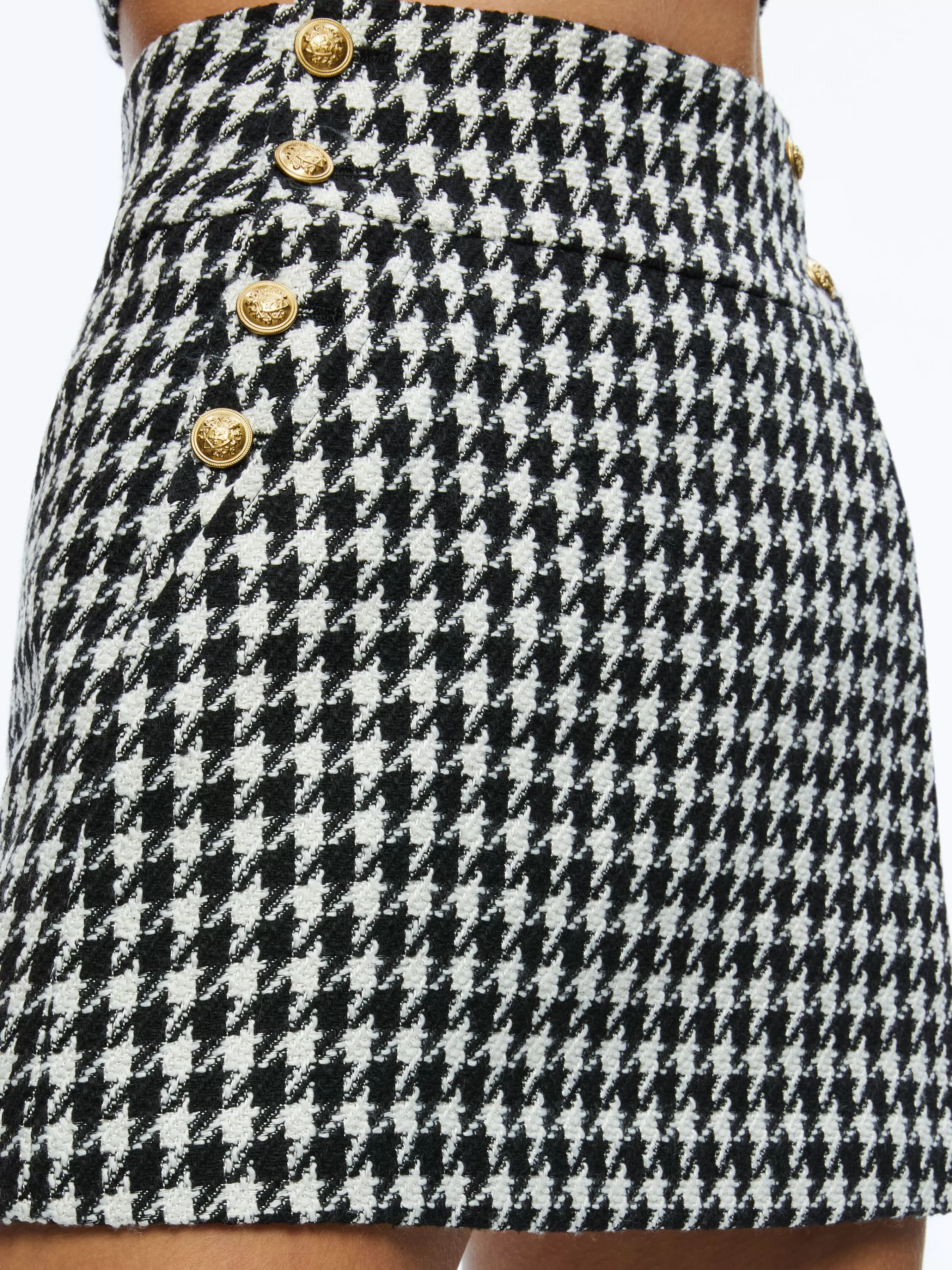 Alice and Olivia BRESLIN CORSET TOP + DONALD SIDE BUTTON SKIRT