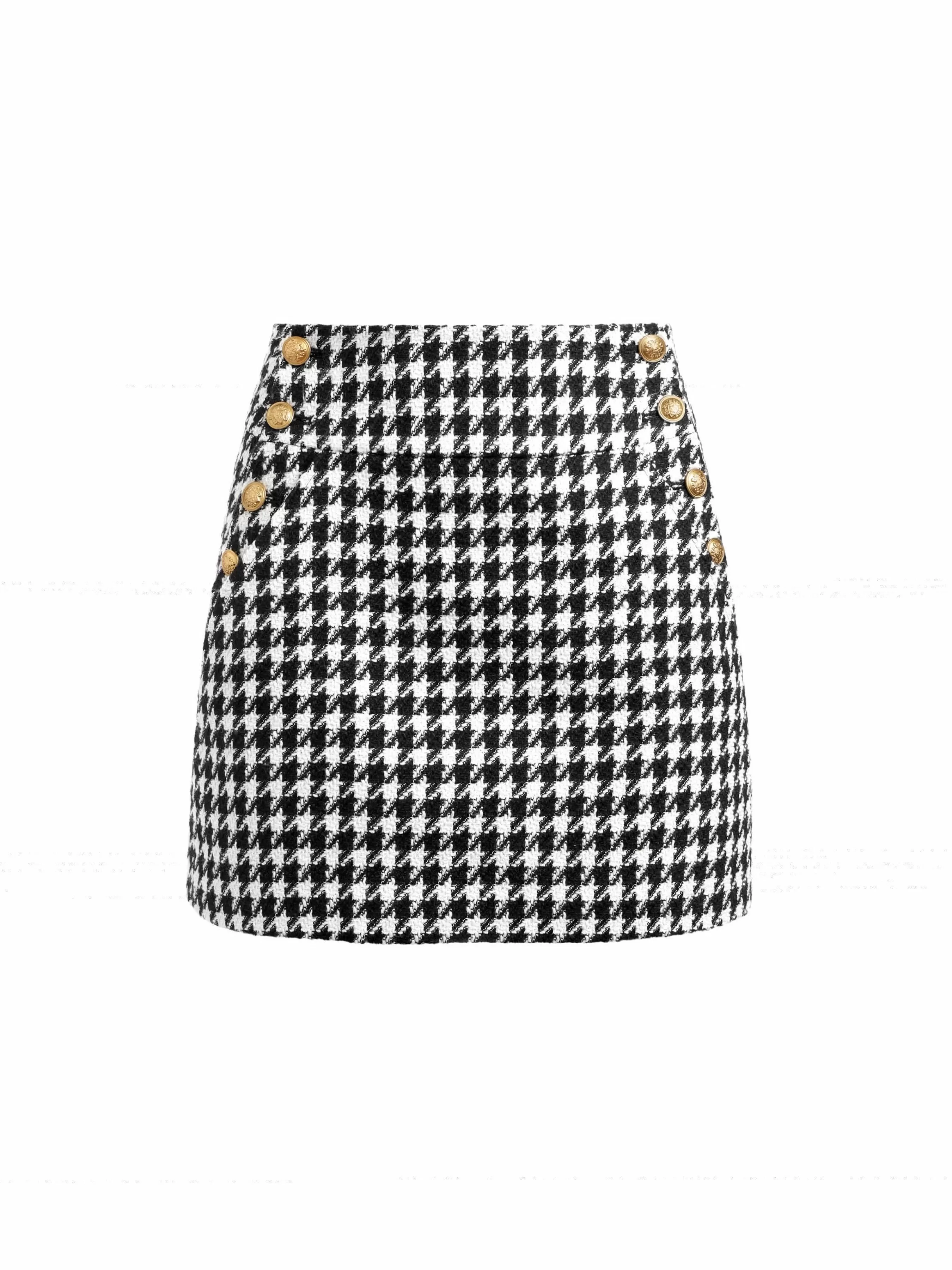 Alice and Olivia BRESLIN CORSET TOP + DONALD SIDE BUTTON SKIRT